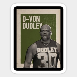 D-Von Dudley Vintage Sticker